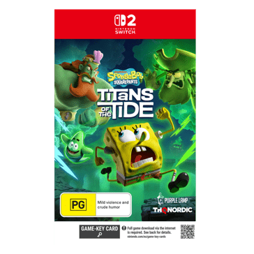 SpongeBob SquarePants: Titans of the Tide (Code in Box) - Nintendo Switch 2