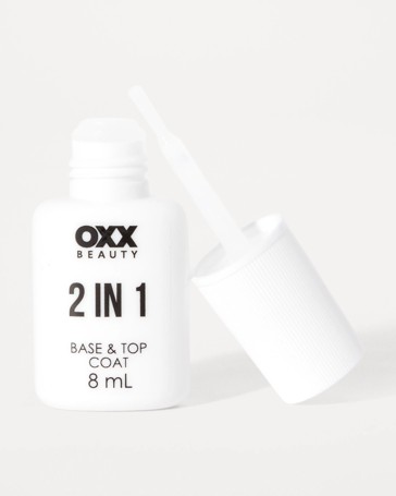 OXX Nail Dip Powder 2-in-1 Top and Base Coat