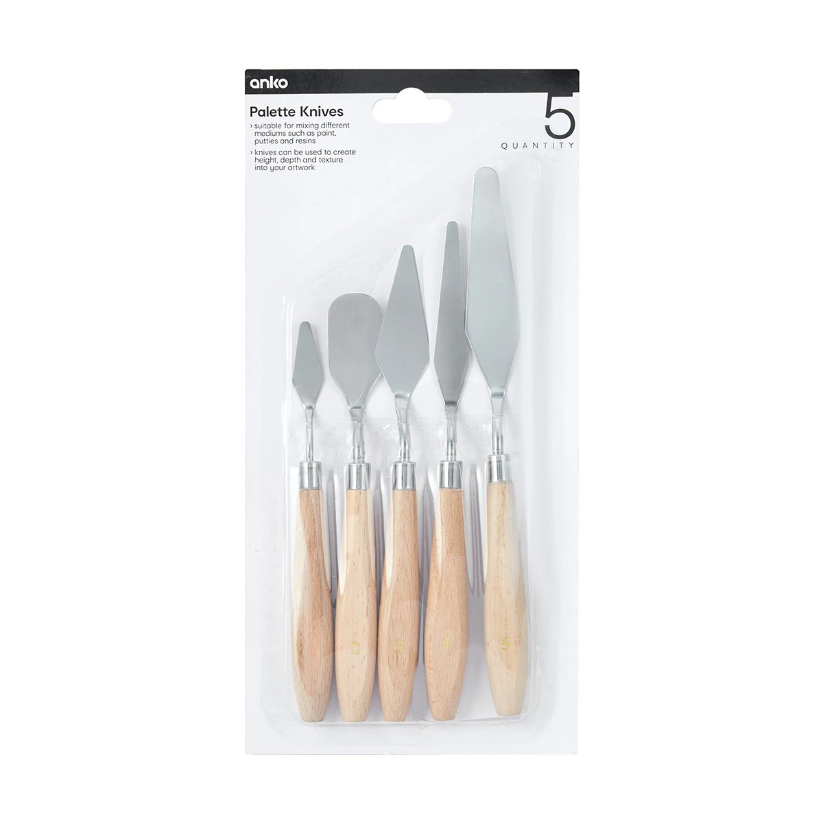 Paint Knife 5 Pack  UNIVERSITY CAMPUS STORE