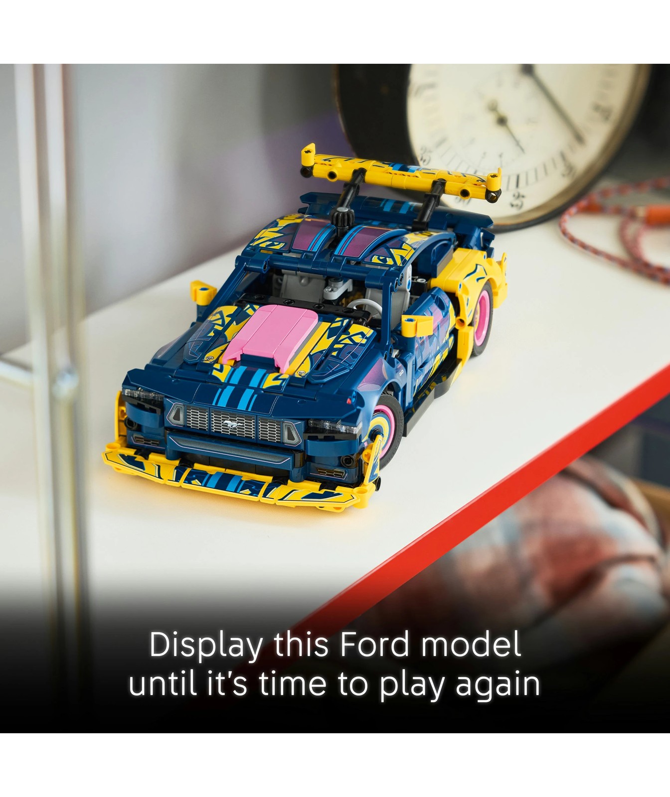 LEGO® Technic Custom Garage Ford Mustang GT Car 42236 5 of 5