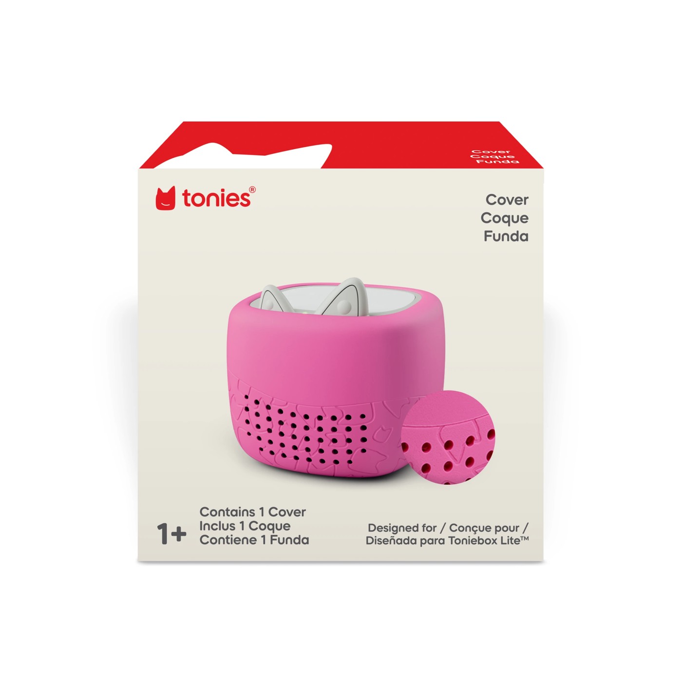 Toniebox Lite Cover - Berry Pink 6 of 6
