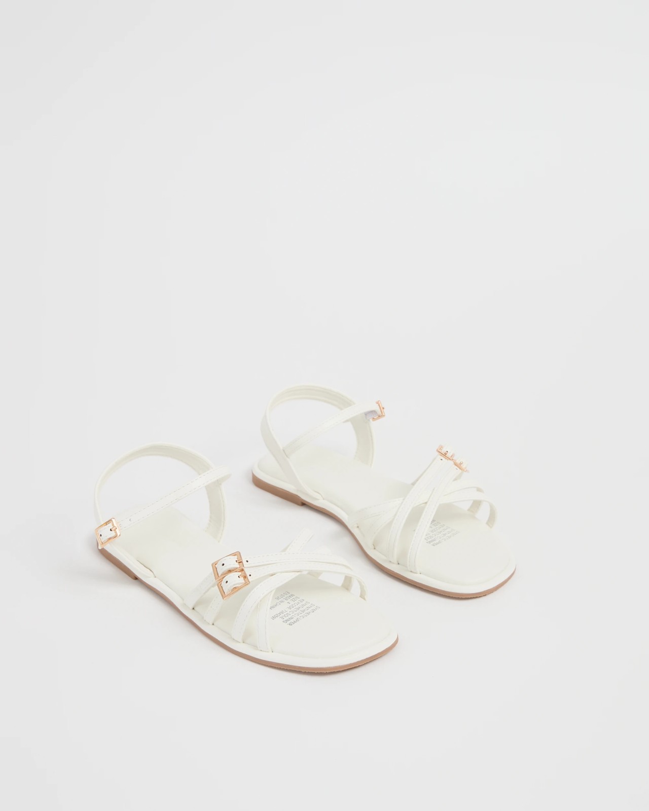 Strappy Sandals - White 2 of 3