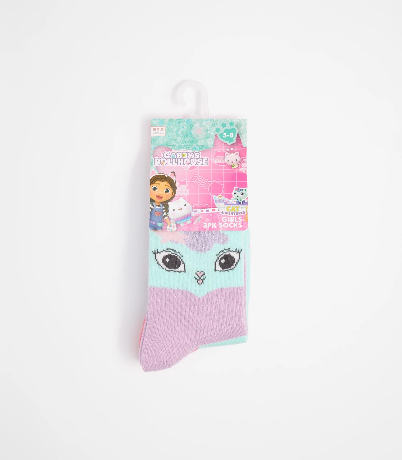 Girls Gabbys Dollhouse Socks - 3 Pack | Target Australia