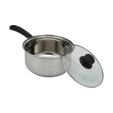 Stainless Steel Saucepan, 20cm - Anko