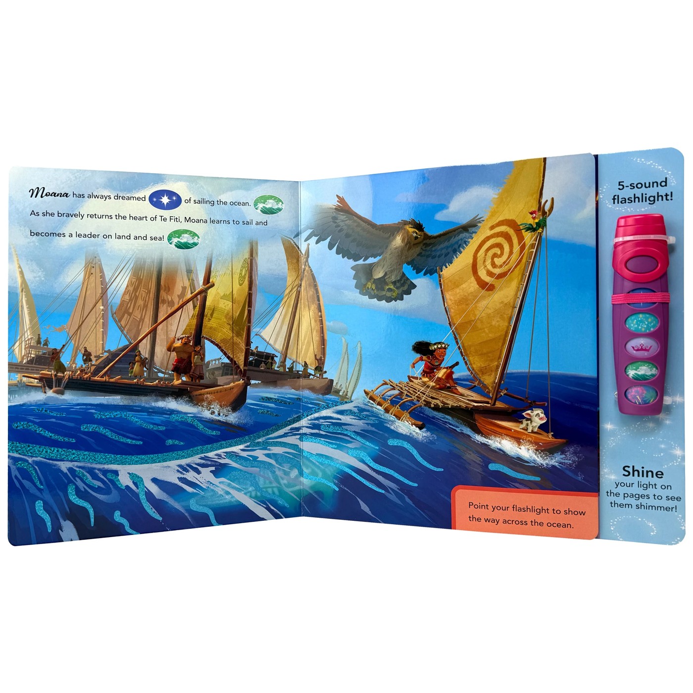 Disney Princess: Sparkling Dreams Flashlight Sound Book 4 of 5