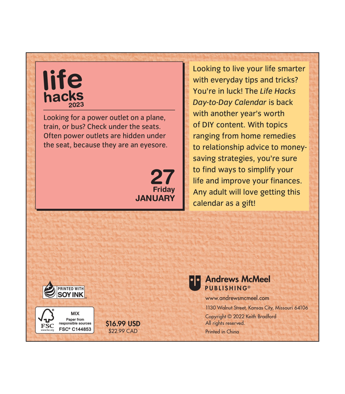 Life Hacks 2023 Boxed Calendar | Target Australia