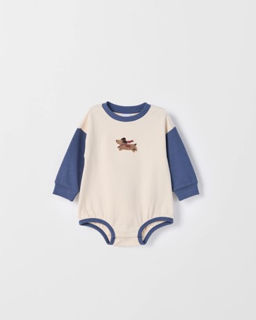 Baby Organic Cotton Long Sleeve Waffle Bodysuit