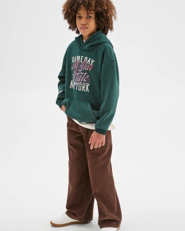 Long Sleeve Sweat Popover Heavyweight Hoodie