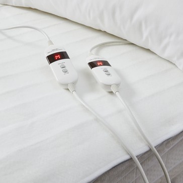 Anko Fitted Electric Blanket, King Bed - White