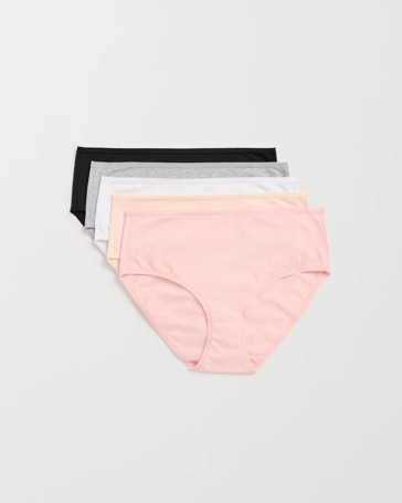 Australian Cotton Blend Womens Full Briefs 5 Pack