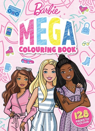 Barbie: Mega Colouring Book
