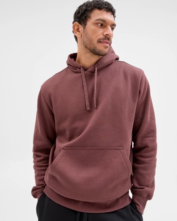 Australian Cotton Blend Popover Hoodie