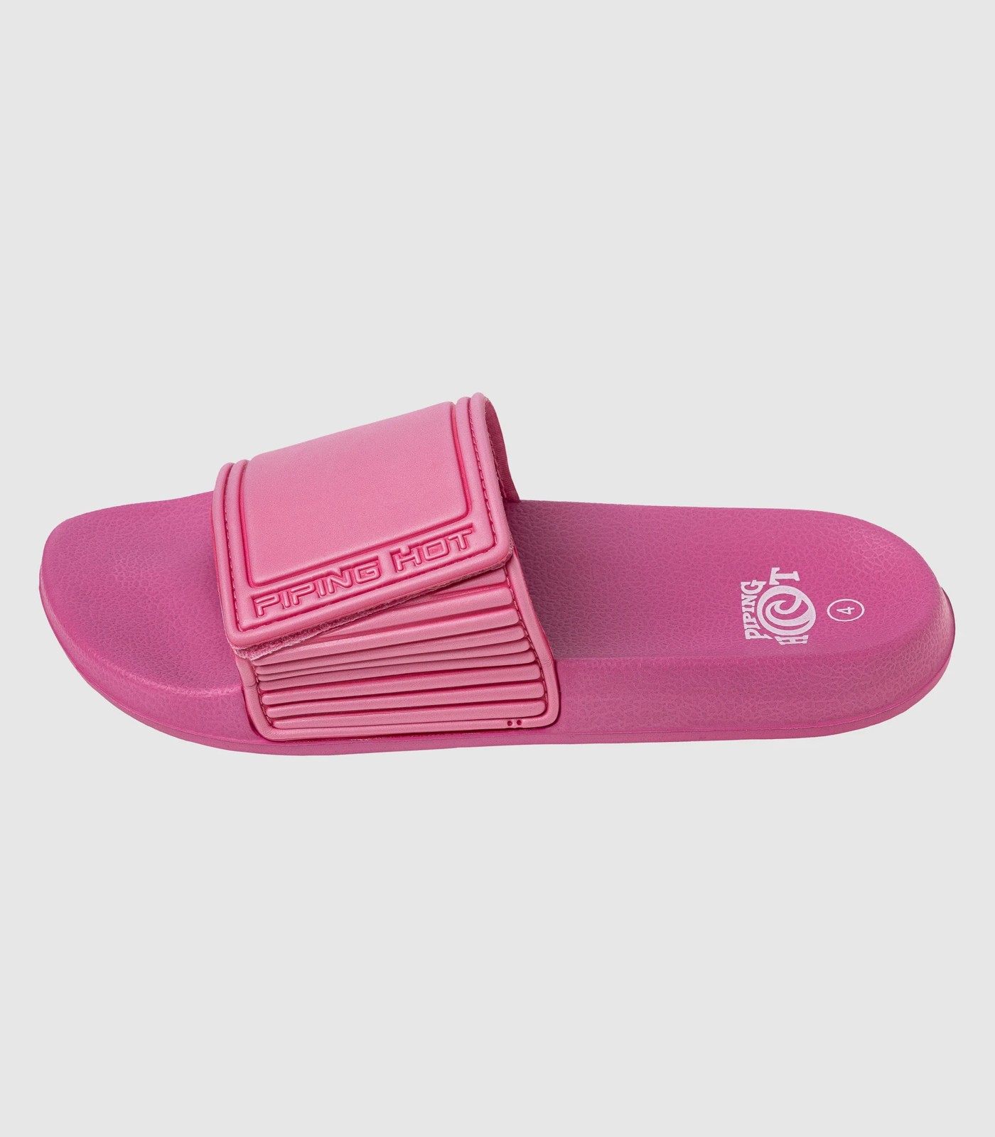 Slides with adjustable online strap