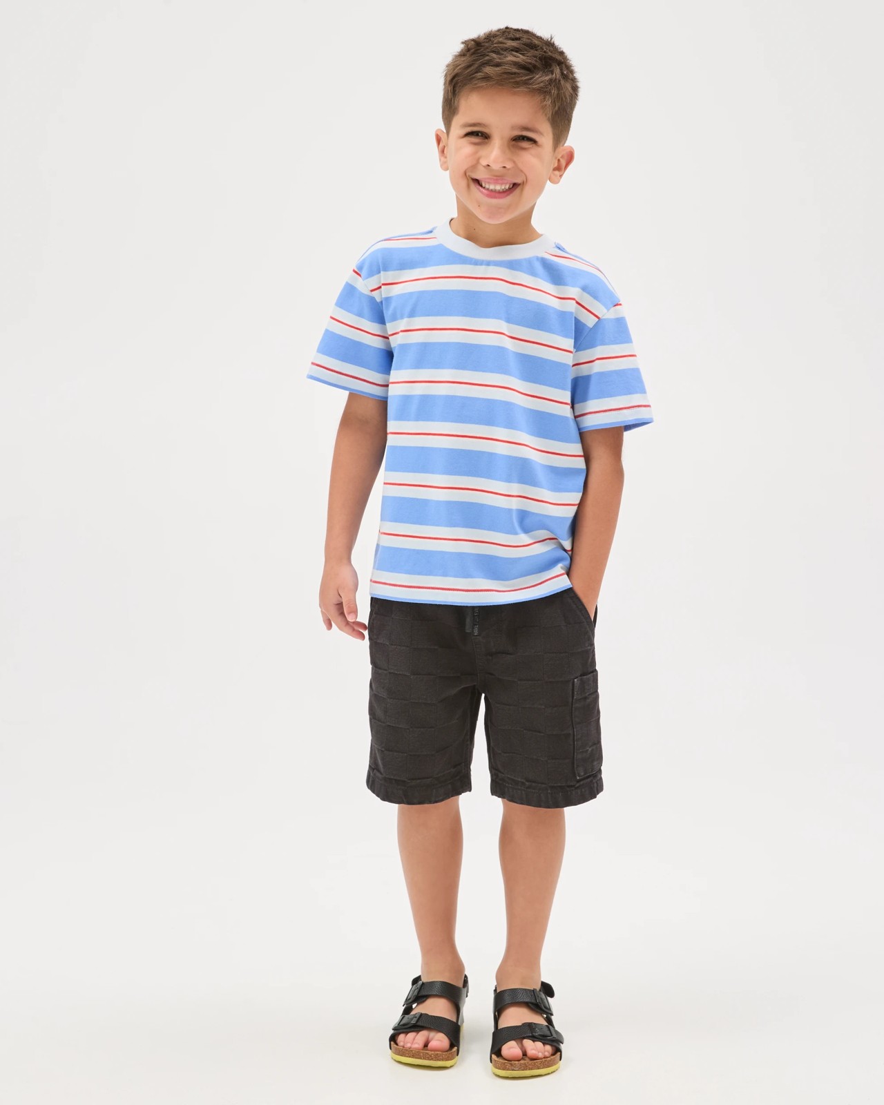 Australian Cotton Short Sleeve T-Shirt - Blue 2 of 6