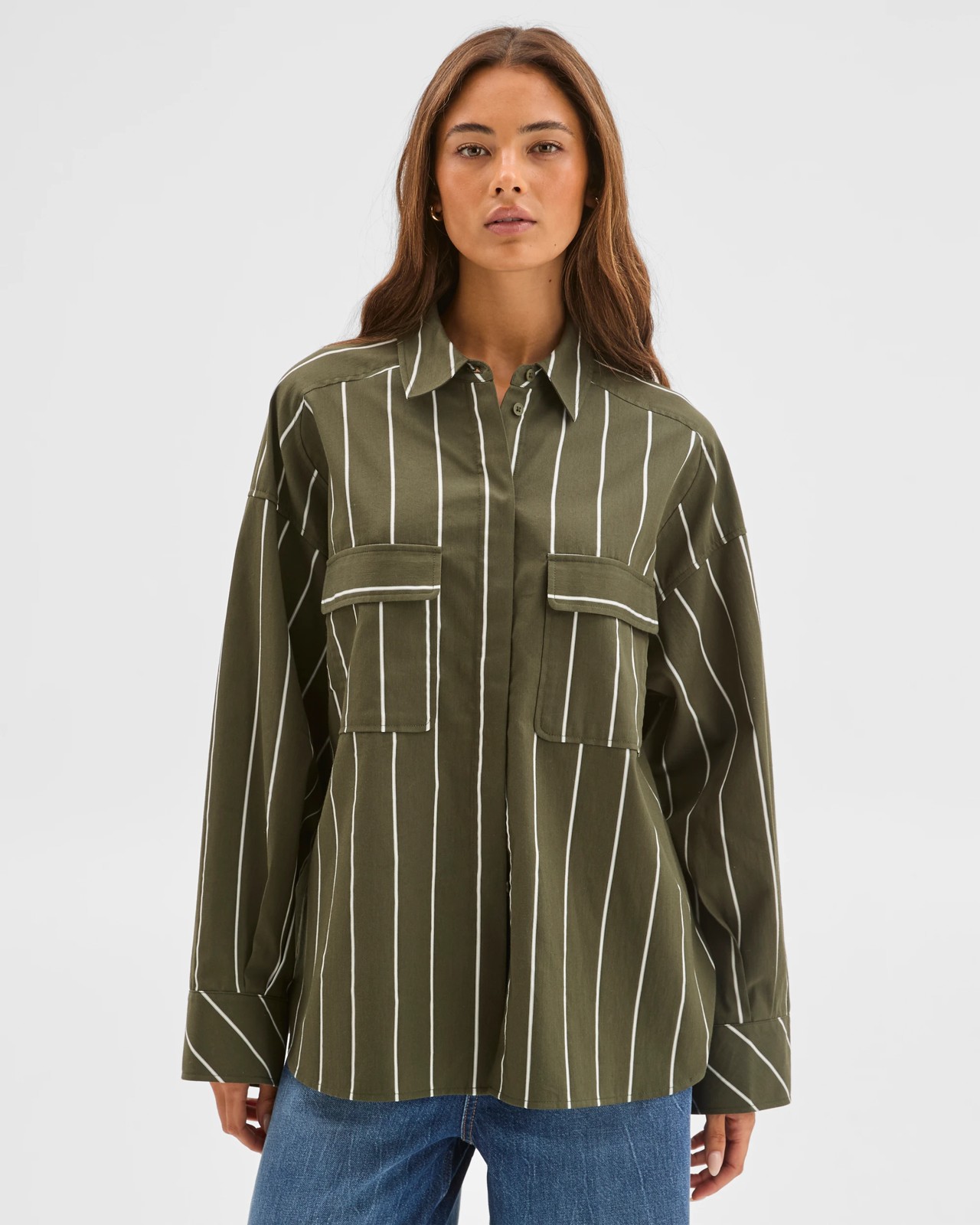 Lily Loves Australian Cotton Blend Oversized Shirt 3 of 5