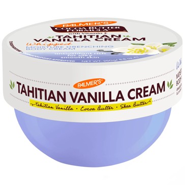 Palmer's Tahitian Vanilla Cream Body Cream 250g - Vitamin E, Tahitian Vanilla, Shea Butter and Cocoa Butter Formula