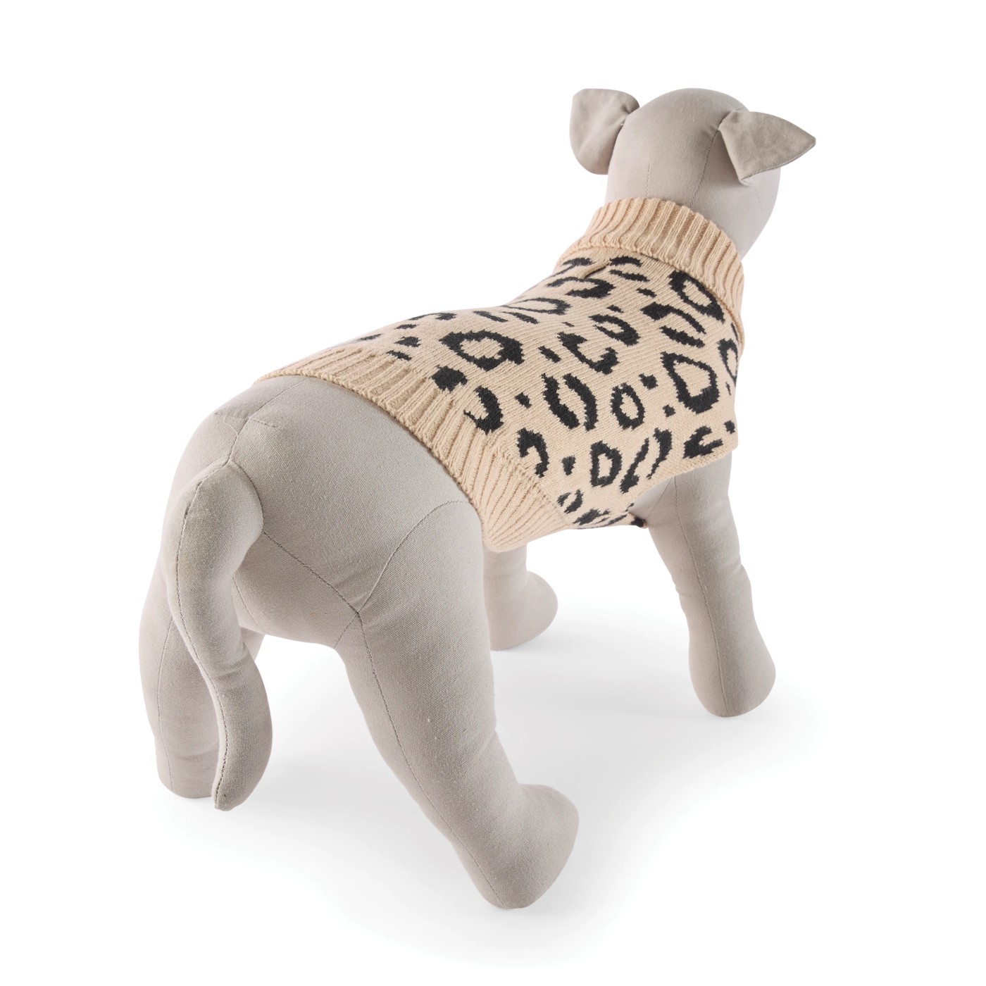 Anko Pet Leopard Knit Jumper - Medium 3 of 5