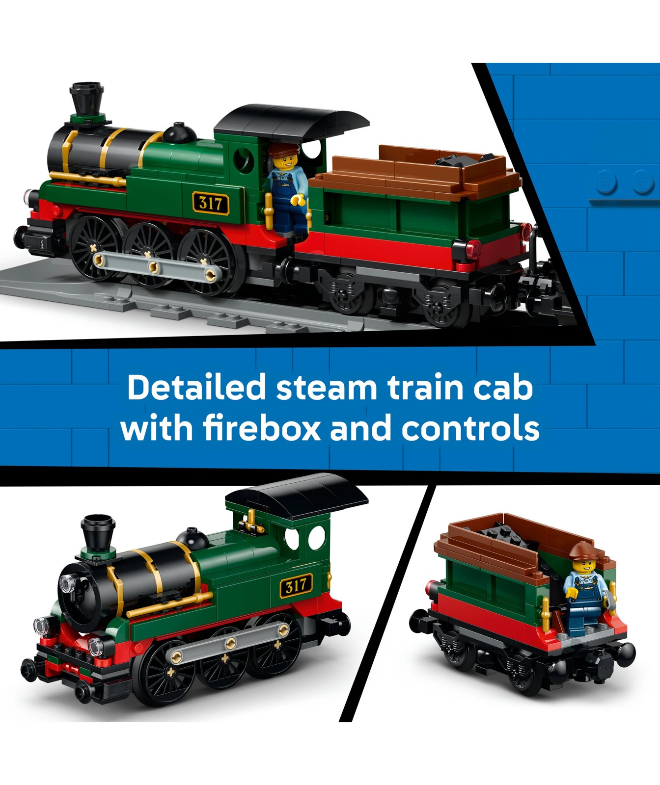 Pre-Order LEGO® City Vintage Steam Train 60511 4 of 5