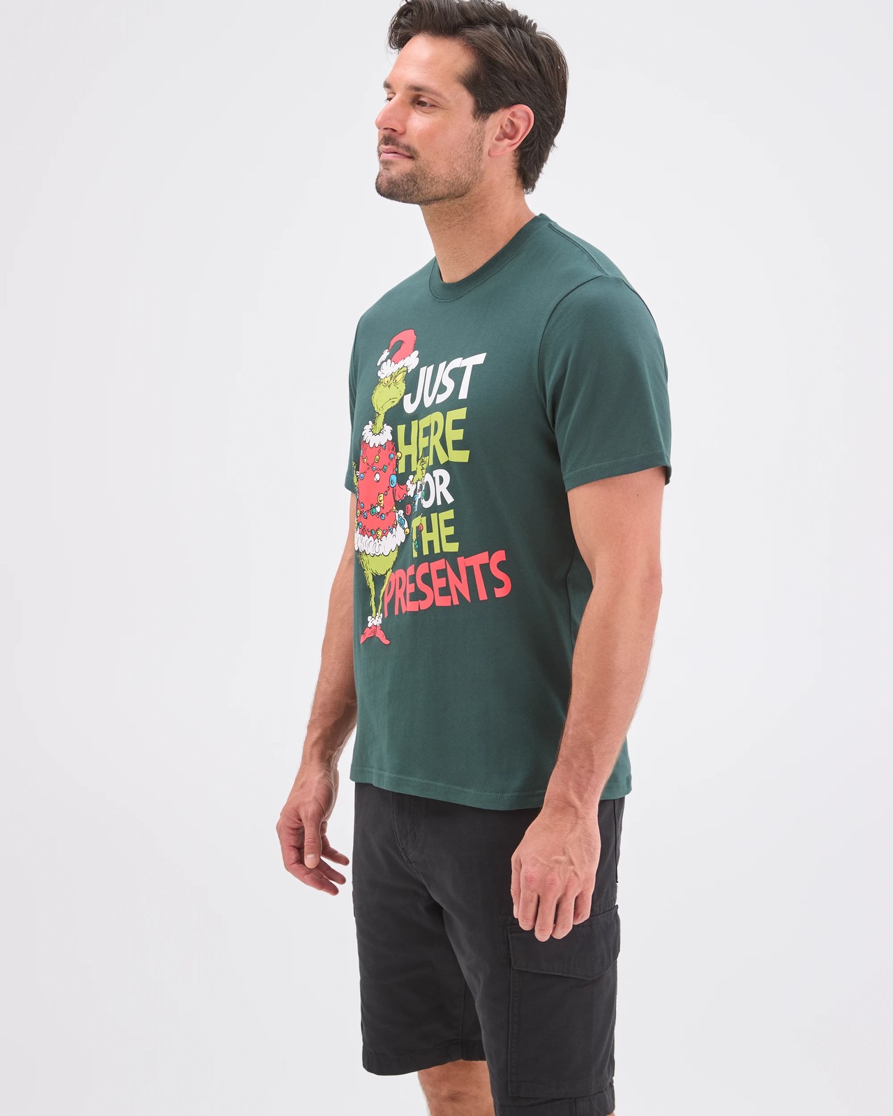 Licensed The Grinch Australian Cotton Christmas T-Shirt 5 of 5