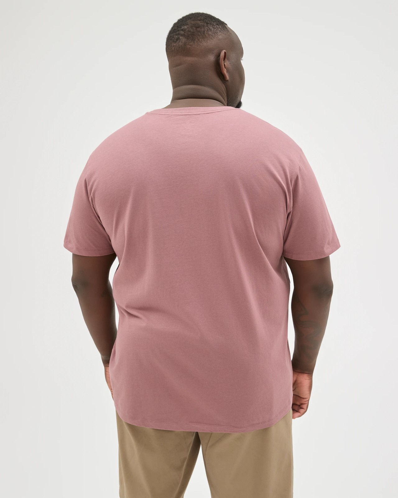 Plus Size Australian Cotton Crew T-Shirt 6 of 6