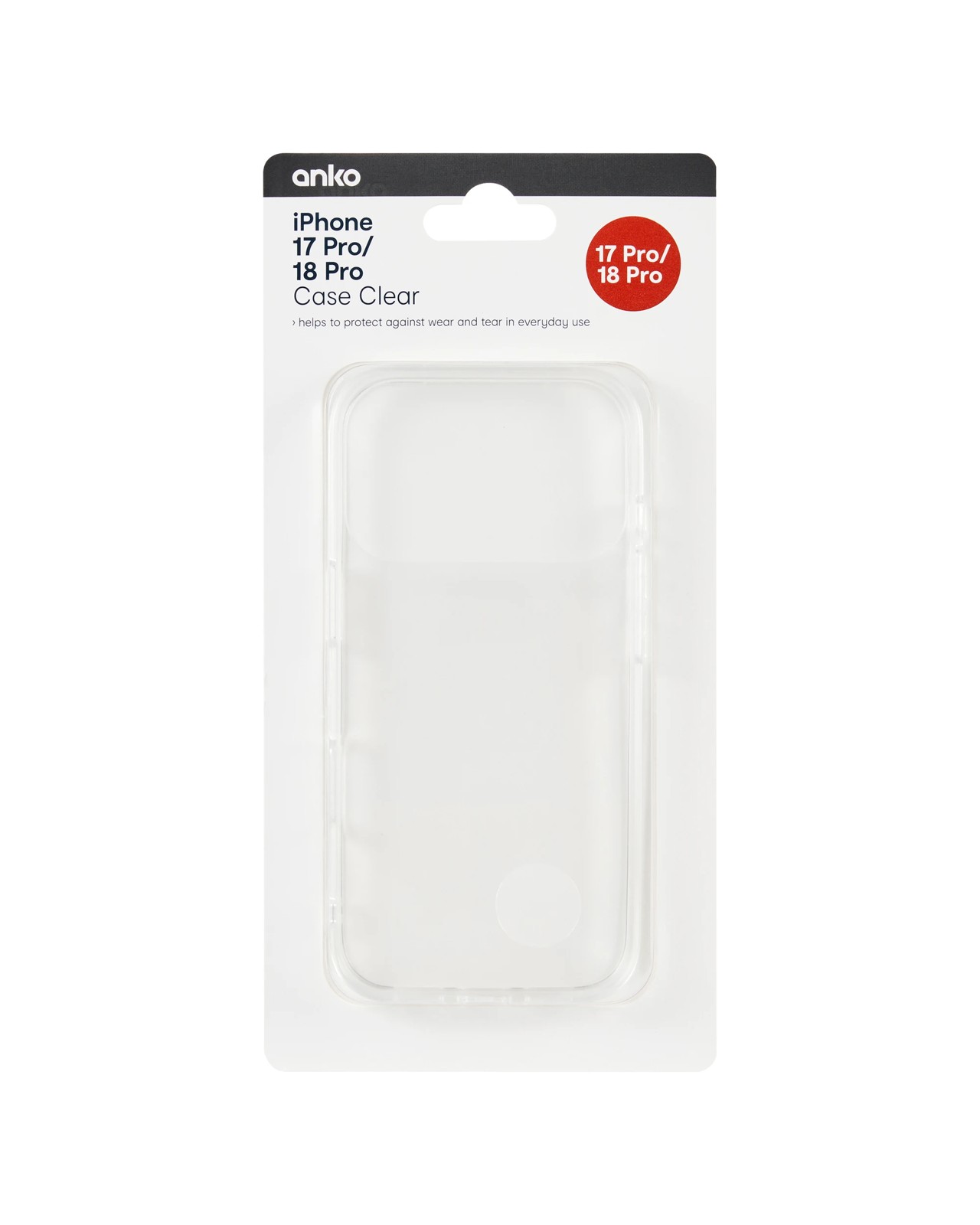 iPhone 17 Pro Case, Clear - Anko 6 of 6