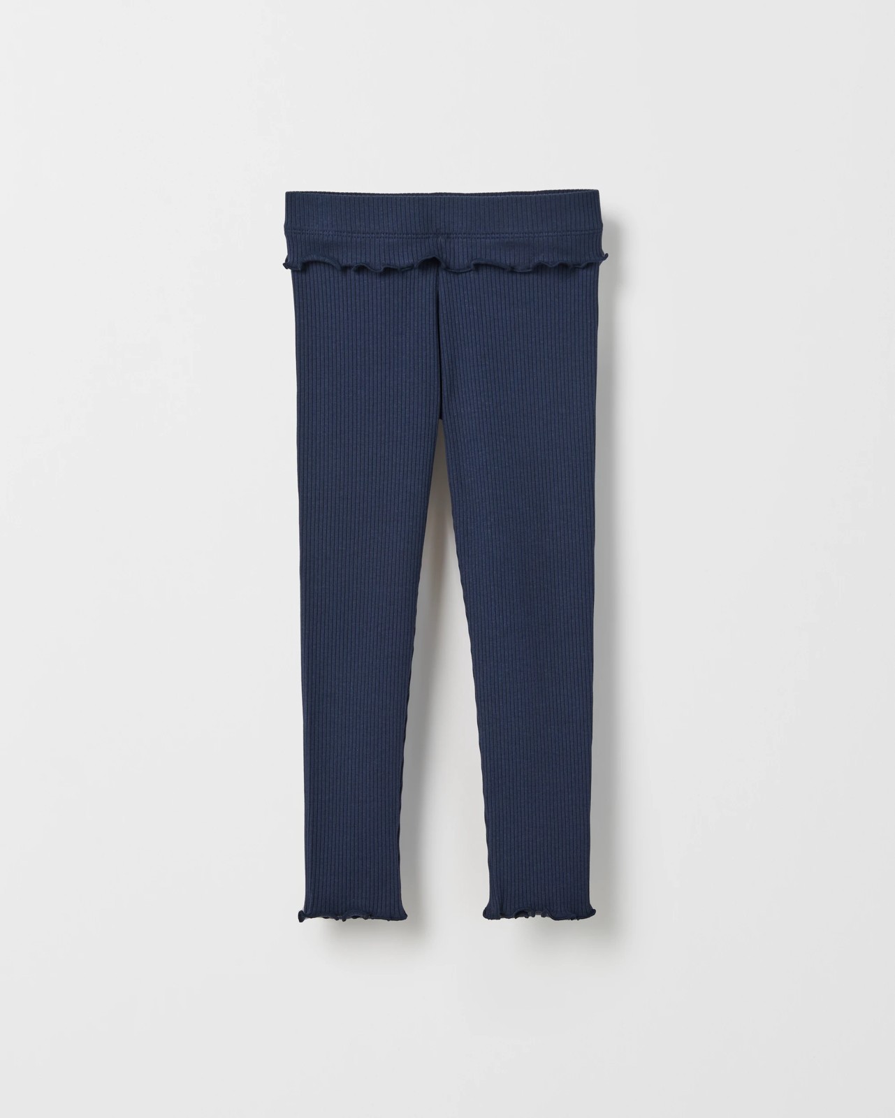 Australian Cotton 3 Pack Leggings - Navy Stripe Ditsy 5 of 5