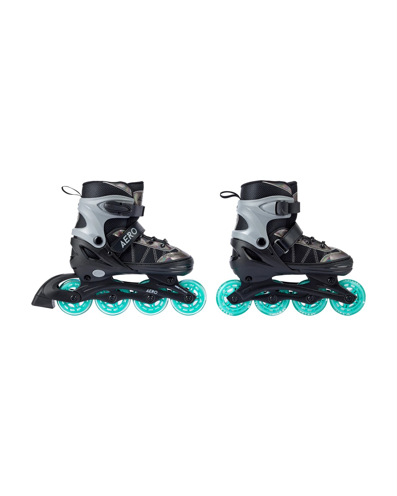 Anko Inline Skates - Black - Size 2-4 4 of 6