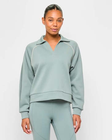 Active Australian Cotton Blend Travel Edit Fleece Top