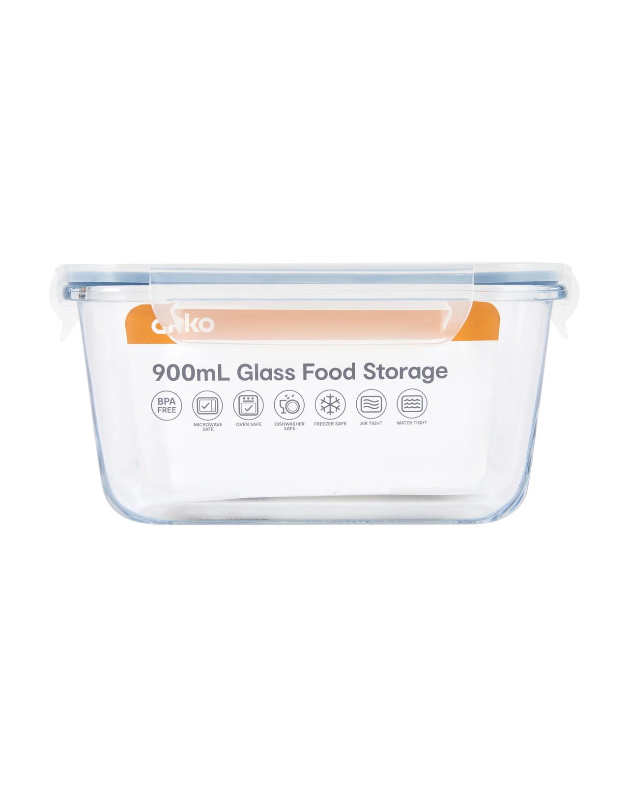 Anko 900ml Glass Food Storage 4 of 4