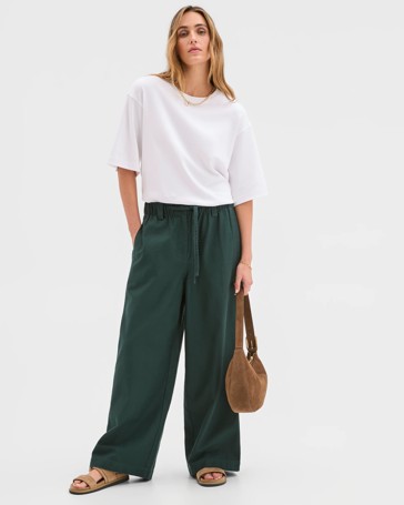 Australian Cotton Textured Cotton Pant
