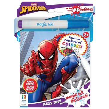 INKredibles Marvel Spider-Man Magic Ink Pictures! - Book