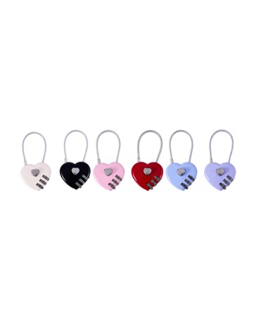 Anko 2 Pack Heart Lock- Assorted