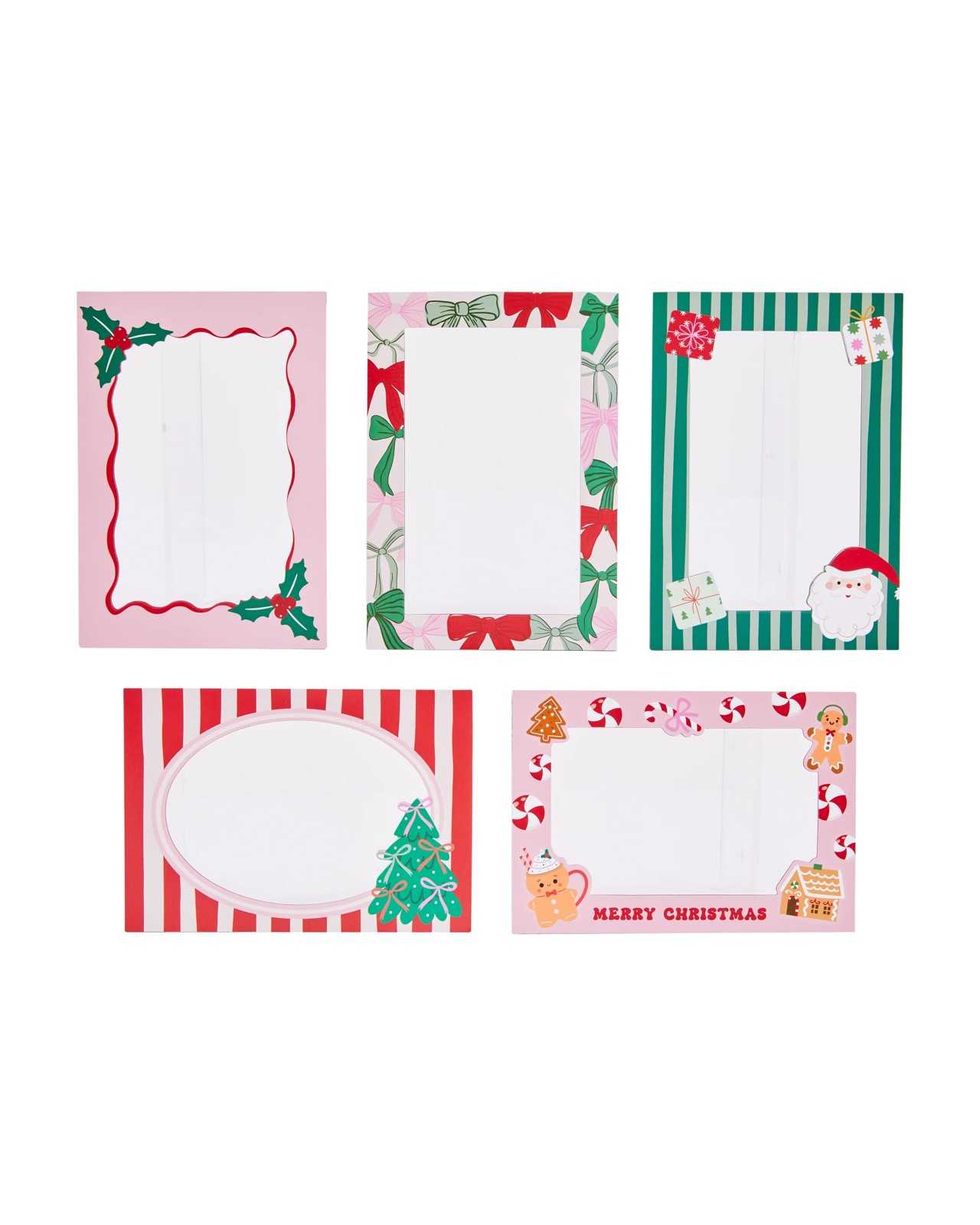 Anko 5 Pack Christmas Magnetic Photo Frames 2 of 3