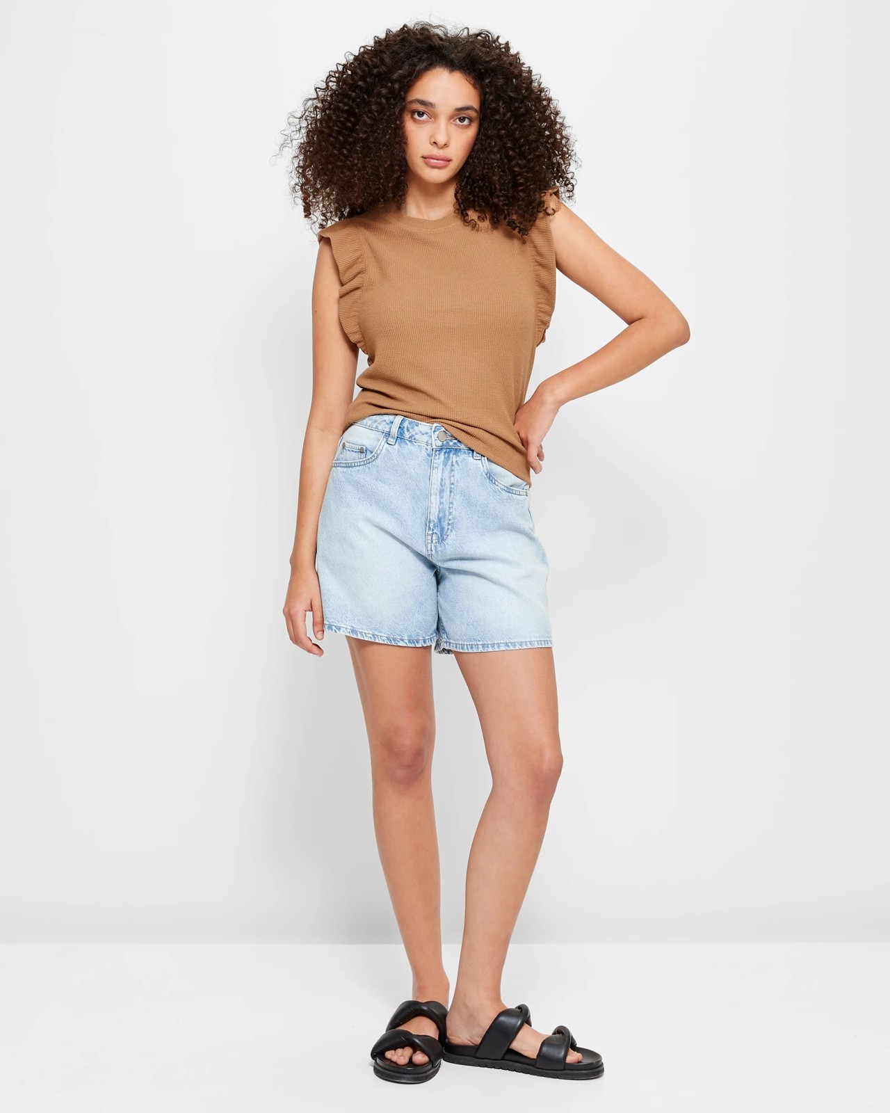 Ruffle Sleeve Top 2 of 5