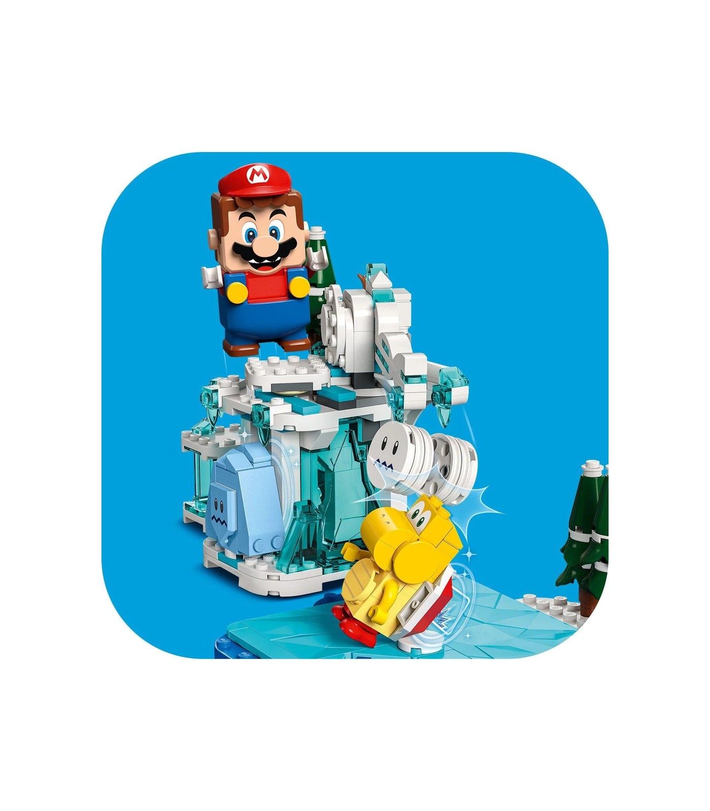 LEGO Super Mario Fliprus Snow Adventure Expansion Set 71417, Toy for Kids  to Combine with Starter Course, with Freezie and Baby Penguin Figures, for