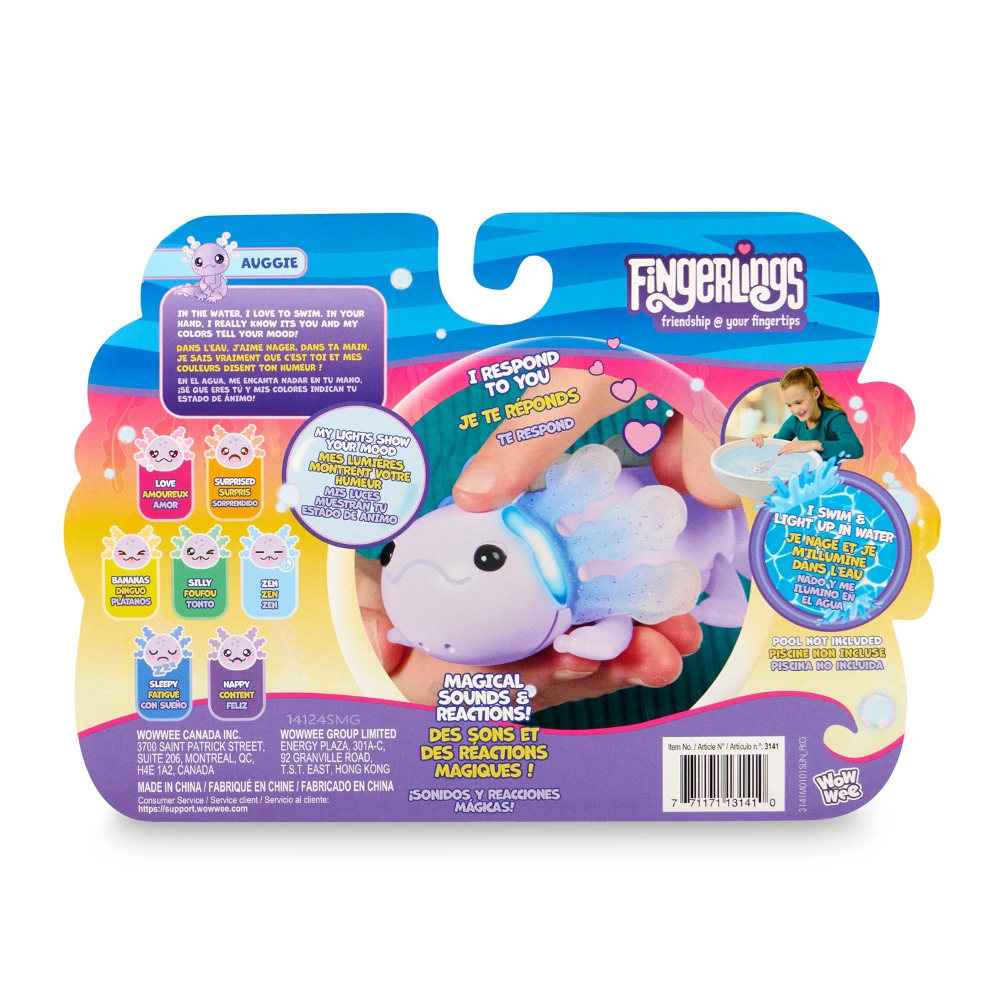 Fingerlings Interactive Baby Axolotl Assorted Target Australia