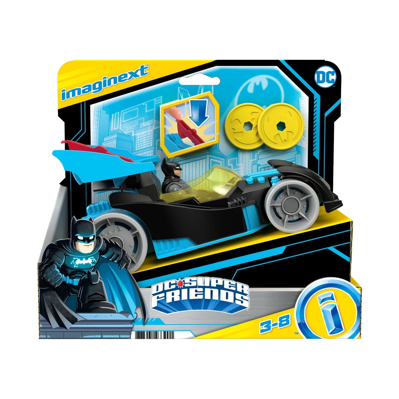 Imaginext DC Super Friends Bat Tech Racing Batmobile Target