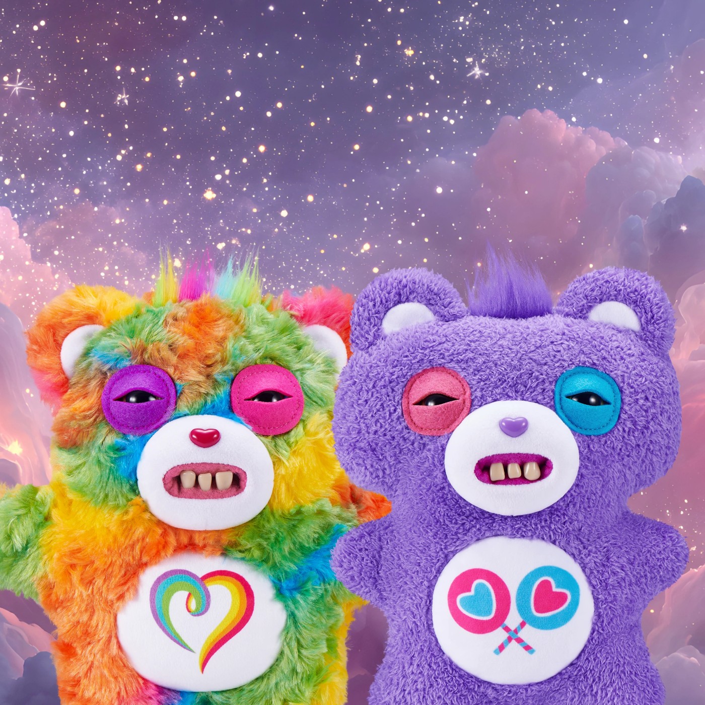 Fuggler Care Bears Plush 9in S1 - Assorted 4 of 6