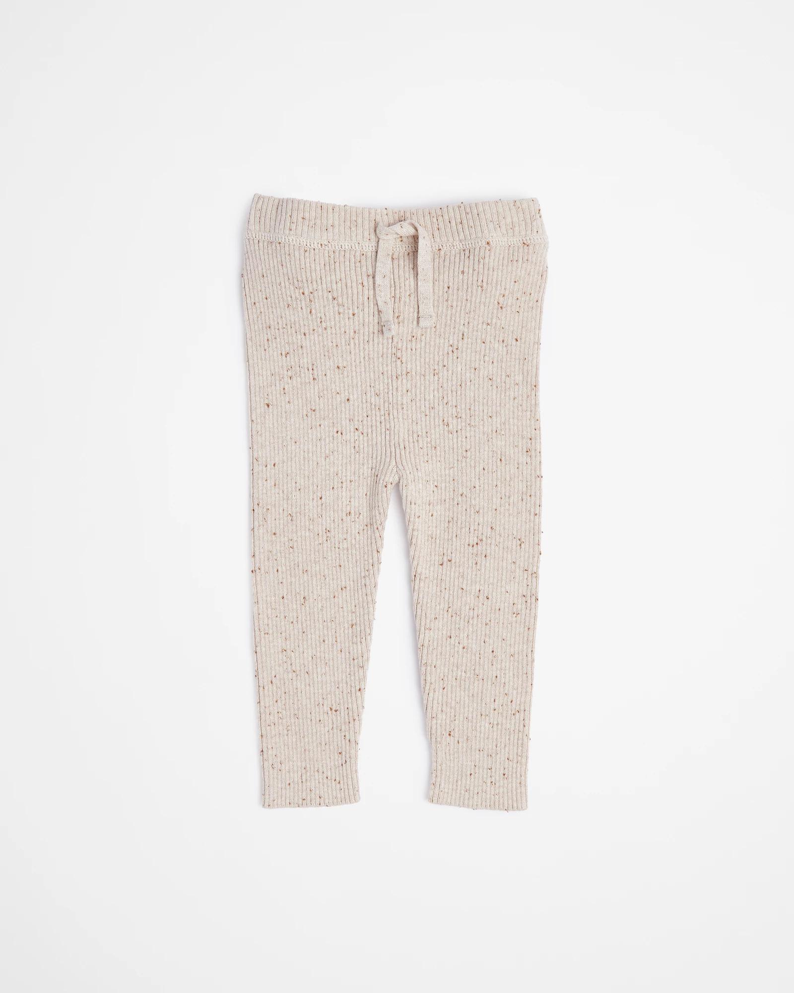 Baby Chunky Knit Rib Pants - Oatmarle