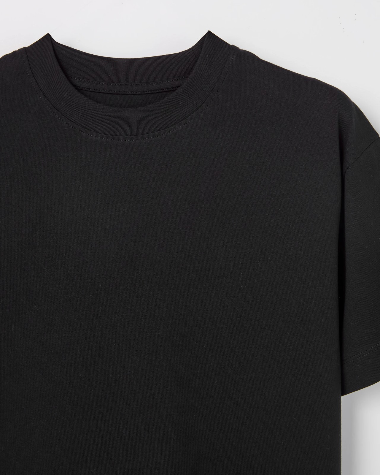 Australian Cotton Oversized Plain T-Shirt 4 of 5