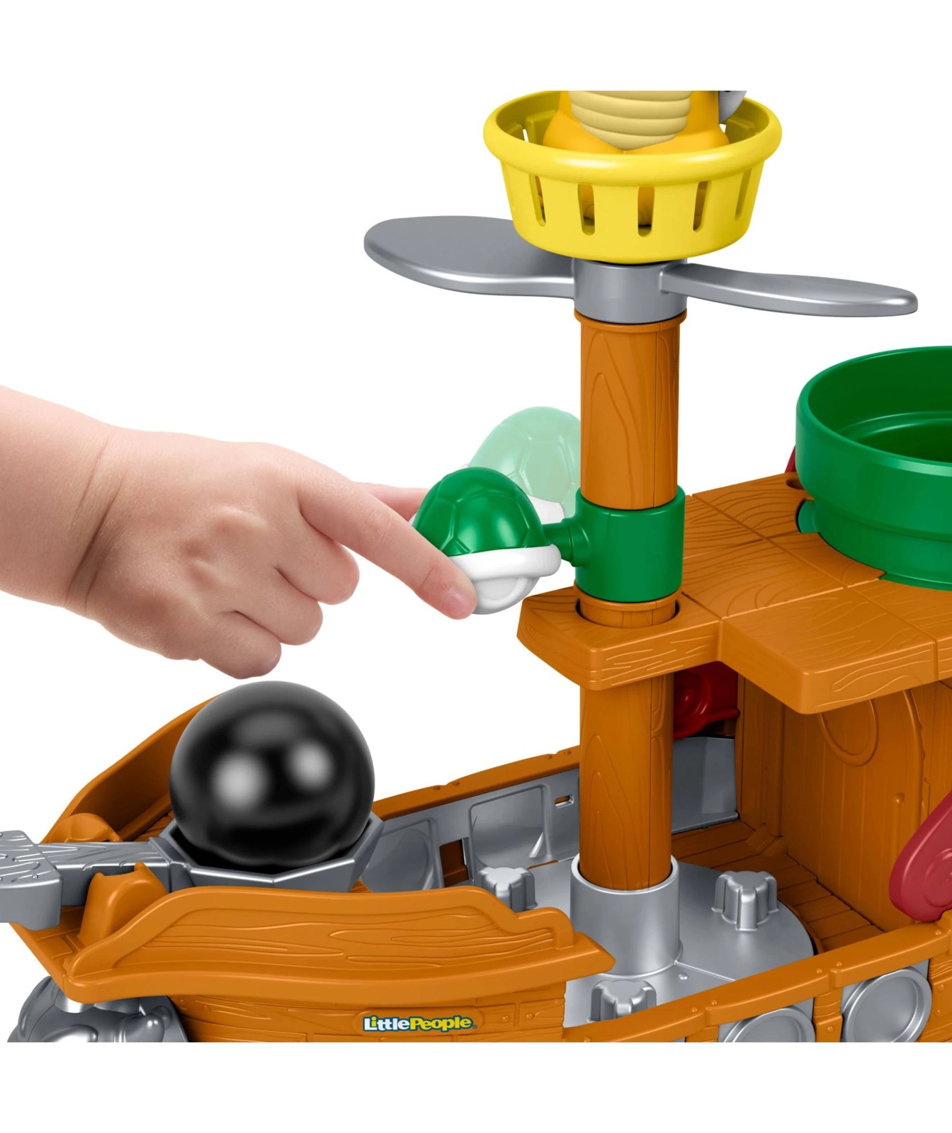 Fisher-Price Little People My Mario Bowser's Airship & Figure Set   4 of 6