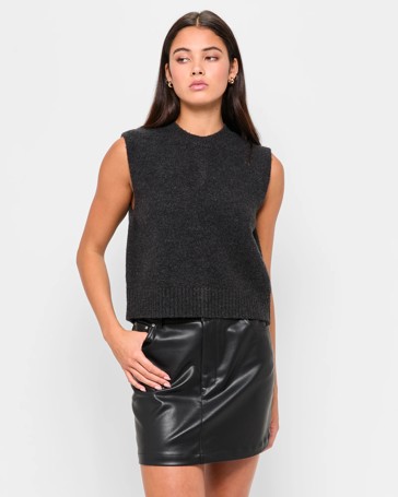 PU Mini Skirt - Lily Loves