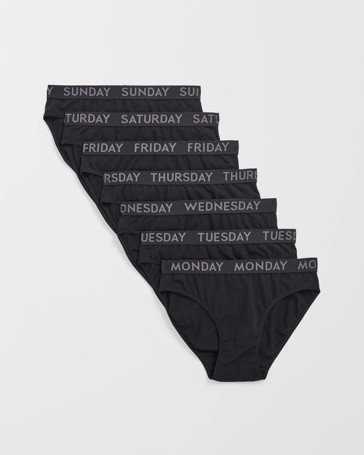 Maxx Australian Cotton 7 Pack Older Girls Core Briefs