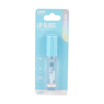 Hydrating Lip Gloss, Clear, Hyaluronic Acid - OXX Cosmetics