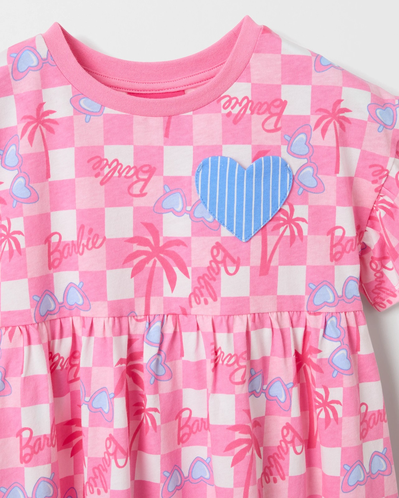 Licensed Barbie Australian Cotton Knit Dress 2 of 2