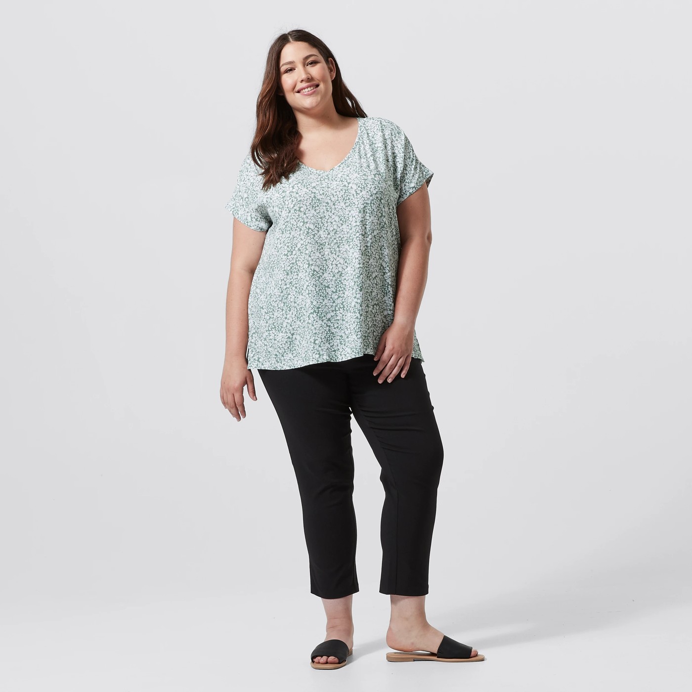 Target Curve Slim Leg Bengaline Pants  6 of 6
