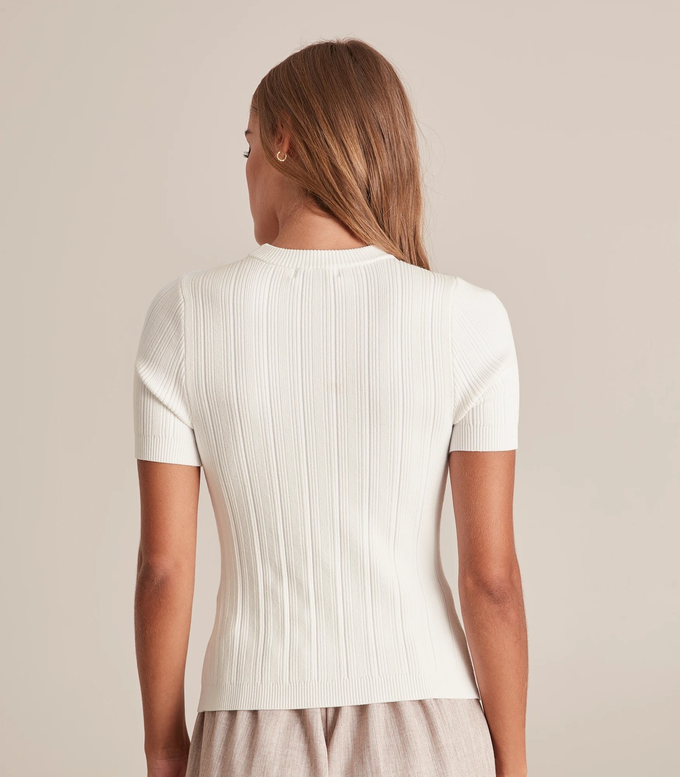 Preview Variegated Crew Neck T-Shirt 5 of 6