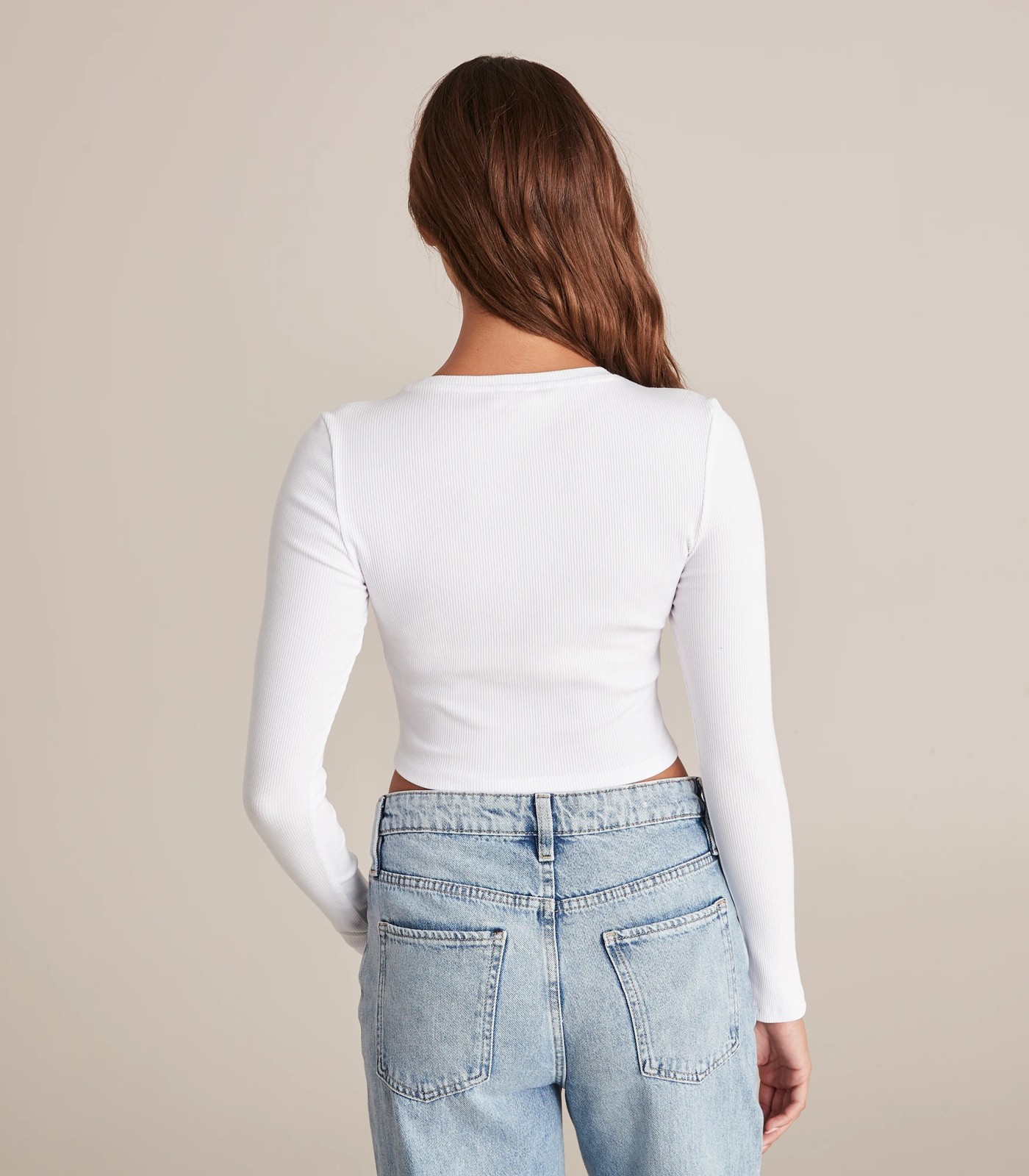 Lily Loves Organic Cotton Rib Baby Crop T-Shirt 5 of 6