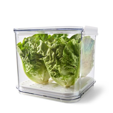 Anko 2.5L Fridge Storage - Clear and White