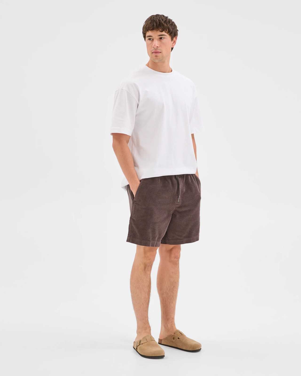 Commons Corduroy Shorts - Ganache 2 of 6